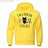 Erkek Hoodies Sweatshirt Ben Narmal 3 Cat's I İSE 3 Küçük Kedi Hoodies Erkek Kişilik Pocket Sokak Giyim Hip Hop Külot Kıyafetleri Polar Sıcak Hoody Malel230920