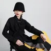 Camicette da donna Zhongchuang Rizhen Camicia di design francese con piccoli dettagli 2023 Stagione autunnale Silhouette Cuciture con fiocco da donna