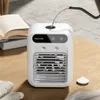 Mini condizionatore d'aria 1800mHA Ventola di raffreddamento dell'aria Ventola di raffreddamento ad acqua 500ml Umidificatore d'aria Ventilatore Camera da ufficio Mobile Ventilatore portatile per auto