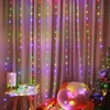 Autres fournitures de fête d'événement 4M 6M LED String Lights Rideau Icicle Garland USB Noël Intérieur Extérieur Fée Éclairage De Mariage Décor De Jardin 230919