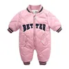 Pagliaccetti nati Neonate Vestiti Autunno Inverno Ragazzi Pile Tute calde Baseball Bebe Moda generale per nati 230920