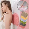Other Home Garden Exfoliating Shower Massage Scraper Bathroom Non slip Bath Mat Back Brush Silicone Foot Wash Body Cleaning Bathing Tool 230919