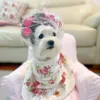 Dog Apparel INS Accessories Curly Hair Perm Haircut Styling Disguise Pet Head Cover Cat Hat Suitable For Small Dogs 230919