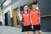 Men's Tracksuits Badminton Suit And Women's Top Table Tennis Shirt Summer Running Breathable Quick Drying Match Custom
