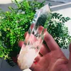 Dekorativa figurer 15cm naturlig kvarts kristallpunkt feng shui chakra transparent trollstav och helande kristaller stenar grossist