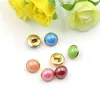 Buttons 10mm metal imitation pearl candy color for sweater coat shirt jacket handmade Gift Box Scrapbook Craft DIY Sewing accessor217i