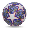 Bollar Soccer Balls Storlek 4 Size 5 PU Material Maskin Sömd utomhusfotbollsträning Match League Child Ball Futbol Topu 230919