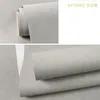 Tapety nowoczesne stałe kolorowe papiery ścienne dekoracje domu ciemna rolka bez tkanej sypialni ściany salonu papel de parede