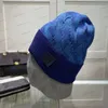 Zimowe hat Designer czapki czapki krzak czapka czapka męska męska czapka luksusowa czapka dzianina kapelusz jacquard unisex ciepłe czapki pary mody kaszmirowe litery listy swobodne czapki