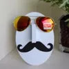 Jewelry Boxes Mustache Face Glasses Spectacle Display Stand Shelf Holder Frame Sunglasses Show Organizer Rack 230920