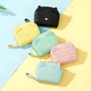 Wallets Splicing Cute Student Organ Card Bag PU Large Capacity Zipper Mini Purse For Women