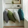 Travesseiro de veludo macio / capa 45x45 para treinador e sofá sala de estar 12 20 cores sólidas fronha almofadas decorativas para casa