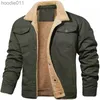 Kobiety damski Parkas Winter Men's Bomber Jacket Wysoko jakościowa wysokiej jakości męska Plush Grunts Wełniana kurtka męska haft lapowy grube ciepłe kurtki płaszcze 3xl L230920