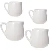 Ensembles de vaisselle 4 pièces cuillère à Sauce pot à lait en céramique Mini bouilloire à eau café crémier céramique amoureux créatifs expresso SS