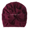 Cores vintage recém-nascidos bonito gorro bebê meninas modal flor gorro doce cor skullcap turbante chapéu macio bebes gorras para criança