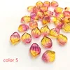 Beads Mix AB Color Crystal Loose DIY Glaze Jewelry Accessory 20 Pieces Y12575