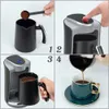 Hushållet Automatisk kaffebryggare Hot Milk Cup Turkish Coffee Machine EU Plug 220V Italian Mocha Coffee Potelectric Coffee 250 ml