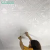 Wallpapers Roof Ceiling Decoration 3D Wallpaper Waterproof Self-adhesive Wall Stickers Contact Paper Decor Embossed Decals