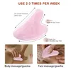 Wholesales Facial Gua Sha Jade Stone Massager Natural Crystal Rose Quartz Sodalite Guasha Massage Neck Beauty Body Traditional SPA Healing Beauty Health