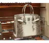Designer Bag Himalayans Handbags Genuine Leather Fully Handmade Witfog Surface Real Alligator Skin Womens Small Portable Cl