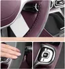 Steering Wheel Covers Suitable For LEAPMOTOR 2023 C11 202 C01 Suede Hand Sewing Cover