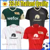 23 24 Union Berlin Fußballtrikots THORSBY KHEDIRA 2023 2024 HABERER BECKER TRIMMEL Fußballtrikots LEITE DOEKHI JURANOVIC BEHRENS Dritte Herrenuniformen