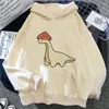 Sweats à capuche pour femmes Champignon Femmes Polaire Kawaii 2023 Sweat-shirts drôles Vêtements Anime