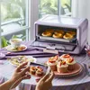 Electric Ovens Bear 220V Oven Household11L Multifunctional Automatic Egg Tart Biscuit Baking Machine Bakery