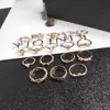 Fedi nuziali set anelli da donna anelli per ragazze ciondoli boho gioielli punk accessori bague anelli mujer schmuck 230920