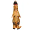 Тематический костюм для взрослых и детей, надувной костюм динозавра T-Rex, Пурим, Хэллоуин, Рождество, талисман, аниме, вечеринка, косплей, платье, необычные костюмы 230920