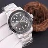 Automatisch horloge Rolx Heren hoge kwaliteit luxe 40 mm volledig roestvrij staal montre siliconen designer lichtgevend X1X6B