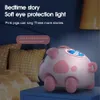 Electric RC Animals Smart Remote Control Piggy Kid Lär dig att klättra och spela Music Touch RC Robot Pig Pink Toys For Girls Children S Gift 230920