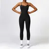 Leggings Femmes Moditin Femmes Gym Fitness Combinaison 2023 Automne Hiver Sexy Dos Soutien-gorge Tops Sans Couture Pantalon Une Pièce Jolie Porter