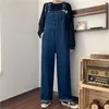 Herr jeans jeans män overall hösten ankomst par trendiga all-match s-5xl lösa mopping fickor vintage tvättade ins studenter mode 230920