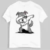 T-shirt da uomo T-shirt in cotone da uomo Girocollo Top Schnauzer T-shirt carina Dabbing Divertente Dab Dance Camicia regalo Marca Taglia più grande Homme Nero