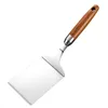 أدوات الشواء الملحقات Palone Professional STELL STELL STELL SPATULA مثالية لمقاليات الحديد الزهر والمشاوي العلوية المسطحة المطبخ 230920