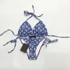 Sexy Damen-Designer-Bikini-Sets, klare Trägerform, Badeanzüge, Damen-Badeanzüge, Badebekleidung, Strand-Frau, Bademode, Biquini, gemischte Luxus-Marken-Bademode L001