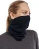 الأوشحة 100 Merino Wool Neck Gaiter Bandana Women Men Lightweight Ski Face Mask Wrap أكثر دفئًا