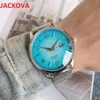 Zakelijke trend highend paar designer horloges Heren Dames Chronograaf cocktail kleurserie volledig roestvrijstalen gaas Europese Top 212C