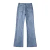 Jeans pour hommes Pantalon évasé rétro Lâche Été Classique Mode Casual Confortable Boot Cut Denim Pantalon Streetwear Vêtements H5 230920