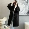 Women's Trench Coats 2023 Autumn British Style Casual Women Coat Long Sleeve Hooded Female Loose Mid-Length Zipper Windbreaker Outerwear