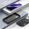 2023 Armor Design Handyhülle für iPhone 15 14 13 Pro Max, stoßfeste kabellose Lade-Magnet-Kickstand-Schutzhülle