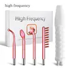 Face Care Devices High Frequency Machine Electrotherapy Wand Glass Tube Neon Anti Aging Wrinkle Removal Acne Skin Beauty Spa Hair Massager 230920