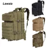 屋外バッグLawaia Military Rucksacks 45L大容量Man Army Tactical Backpacksトレッキングキャンプハンティングバッグ230921の屋外パック