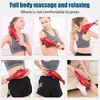 Other Massage Items Electric Dolphin Massager Back Massage Hammer Vibration Infrared Stick Roller Cervical Body Massage 230921