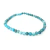 Bracelet en Apatite bleue de qualité AAA, 4 mm, Mini bijoux en pierres précieuses, nouveau Design, Bracelet Mala de Yoga, énergie, MG0101, 2795