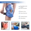 Draagbare slanke apparatuur Herbruikbare kniesteungel Ice Pack voor sportblessures Flexibele chirurgie Pijnverlichting Koud kompres Therapiewikkel 230920