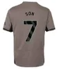 Tottenham 23 24 KANE SON RICHARLISON Soccer Jerseys SPURS PORRO KULUSEVSKI HOJBJERG Away PERISIC DANJUMA ROMERO Football Kit Shirt BENTANCUR Men Kids Set