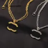 top Pendentif Colliers Collier pendentif en argent 925 pour filles, bijoux d'amour, longue chaîne élégante, cadeau de fête d'anniversaire pour femmes, collier de styliste, nouveau collier en cristal 18K Go