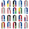 Scarves Custom Sash Graduation Personalized Stole Sashes With Mixed National Flag Gift For Graduation's Day Scarf Mix 230920